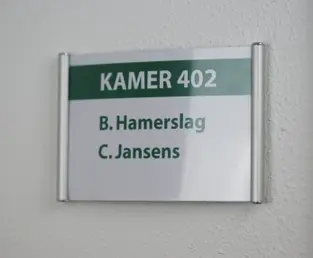  wandborden binnenbewegwijzerin