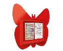 Themavitrine Vlinder RAL 3020 rood.webp