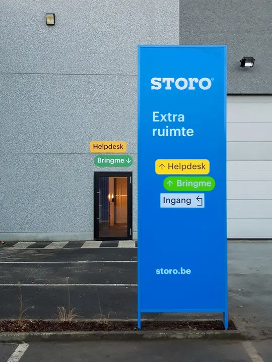 T300 zuil RAL blauw.webp