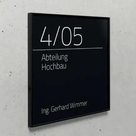 Wandbord Blits zwart.webp