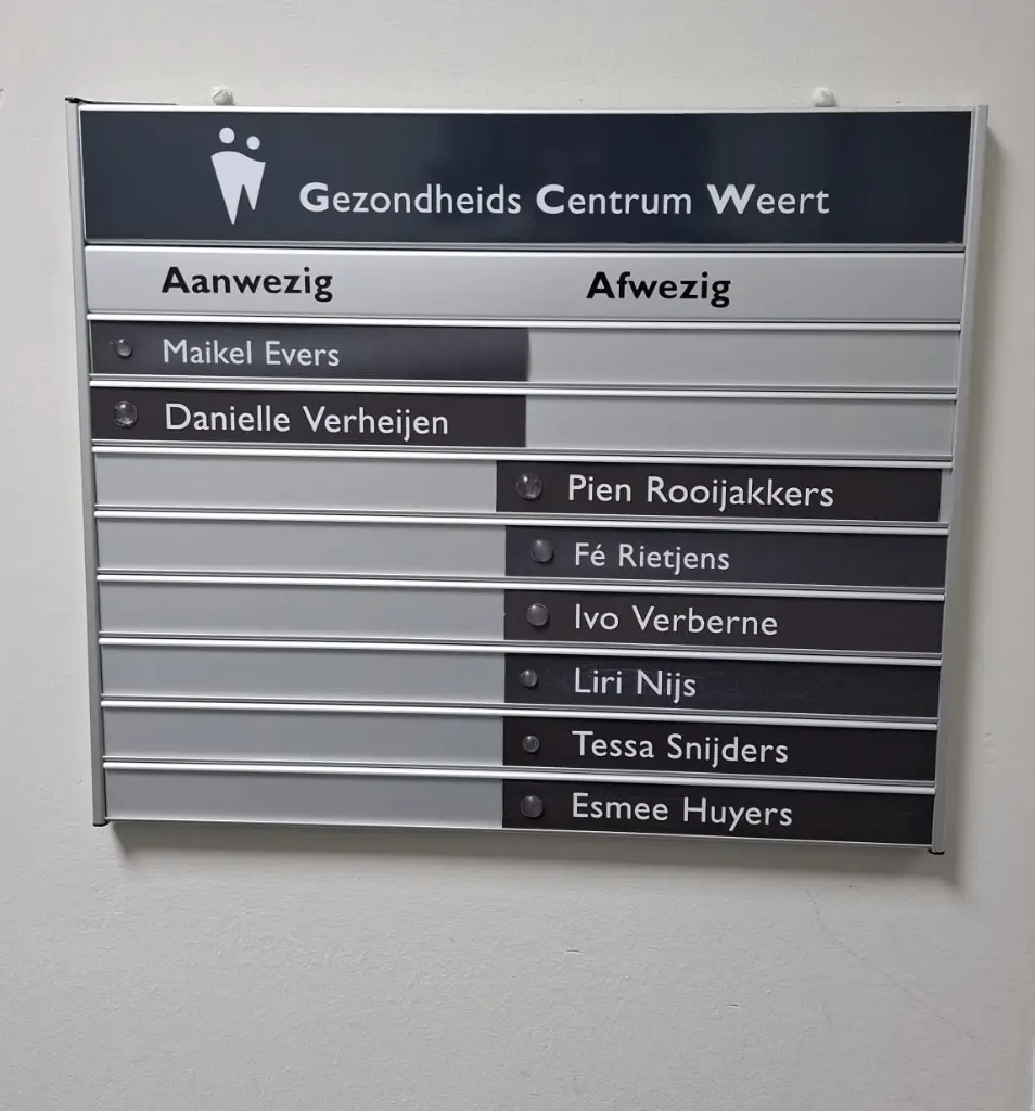 afwezigheidsbord Standaard.webp