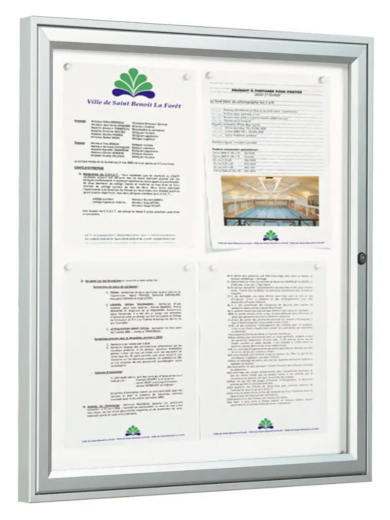 Informatiekast Allure 550 x 750 x 30 mm