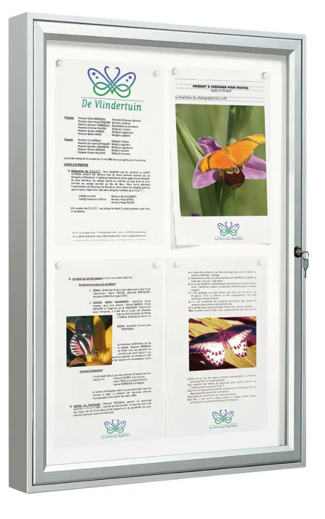 Informatiekast Classic 550 x 750 x 58 mm (A2) 