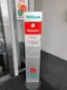 Binnenzuil Sjiek 4 x A4 - staand