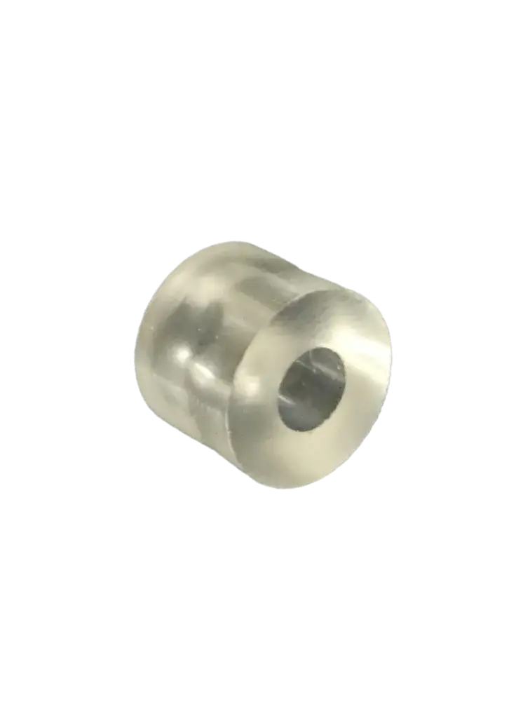 Afstandbus 20mm dia.10mm Helder UITLOPEND PRODUCT