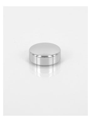Sierkappen | 18 mm dia | Glans Chroom
