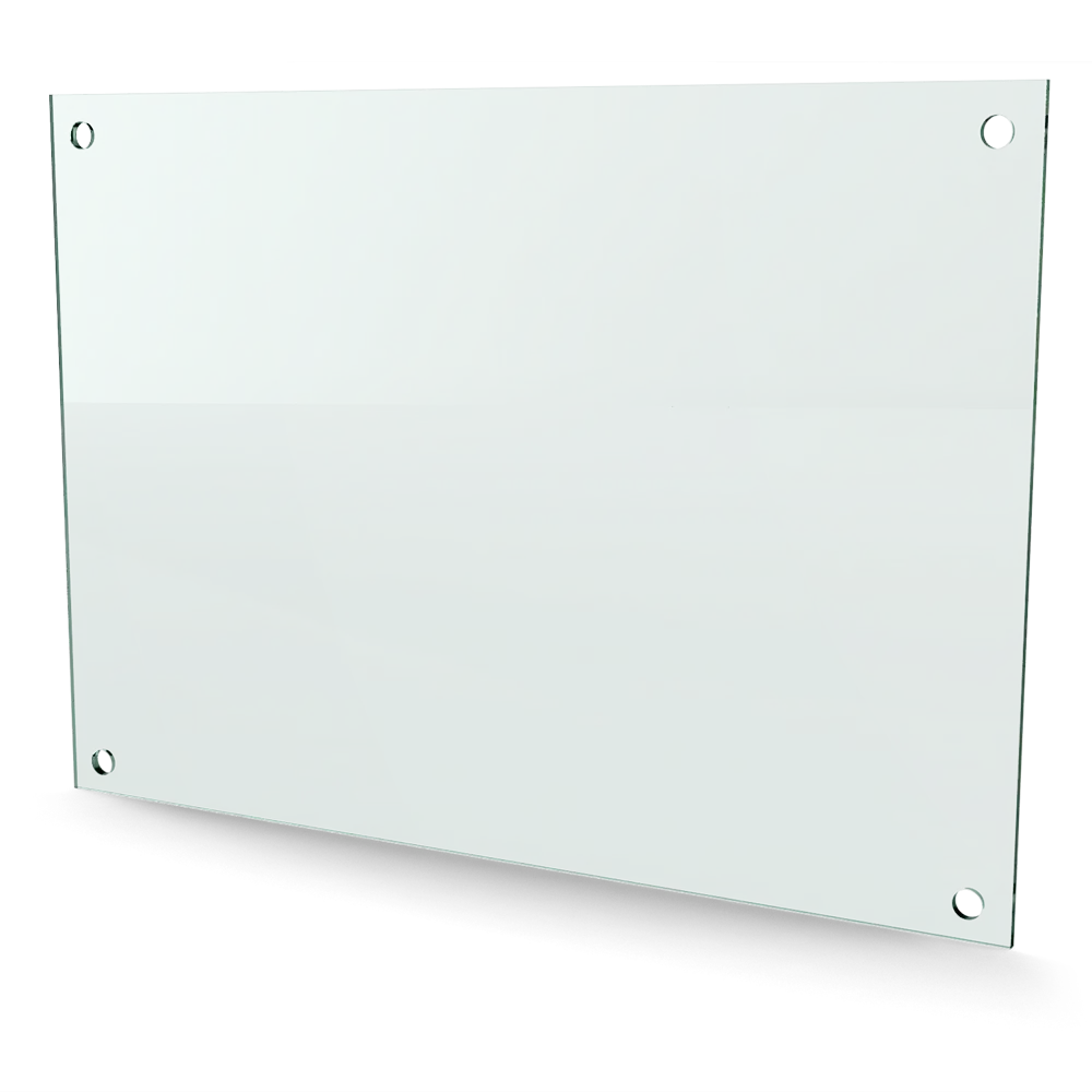 Glasplaat 4-gaats 297 x 420 x 4 mm (A3)