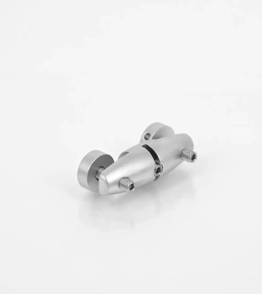 Koppelnok tbv borden KN03 Zilver