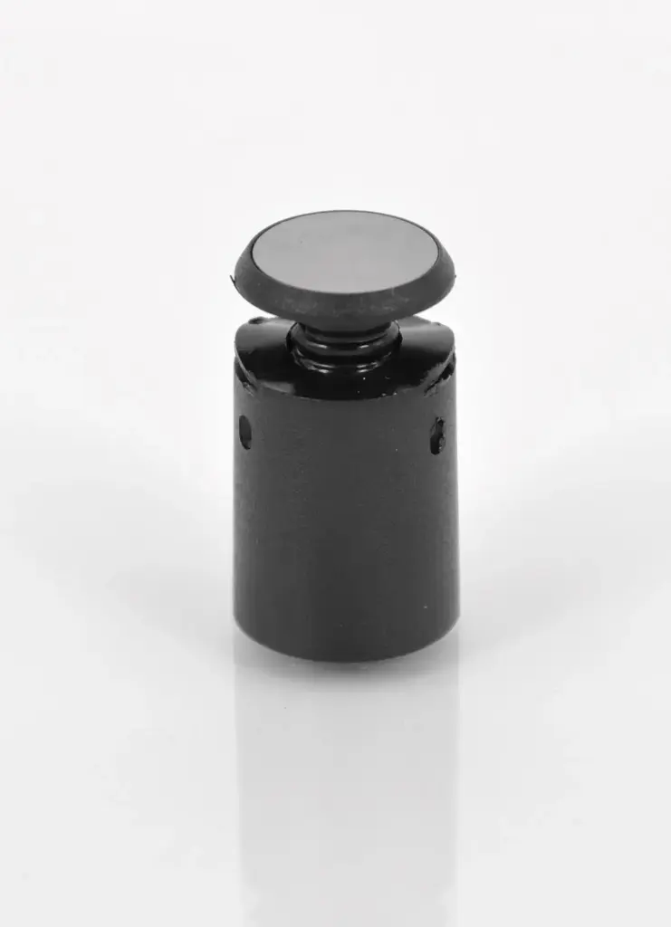 Wandmontage niet RVS-MN05 Zwart met RVS inlay 