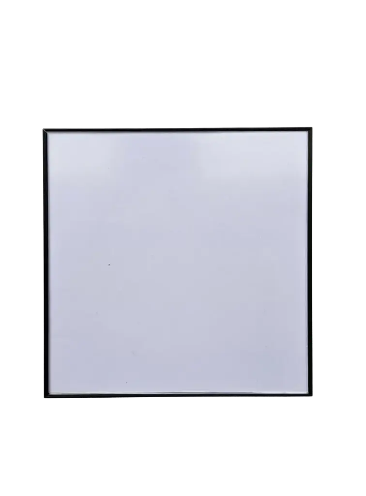 Wandbord Blits zwart 149 x 149 mm