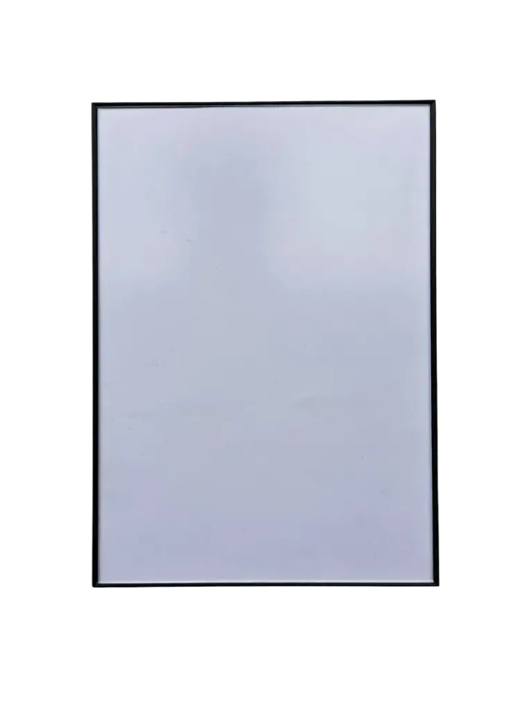 Wandbord Blits zwart 420 x 297 (A3)
