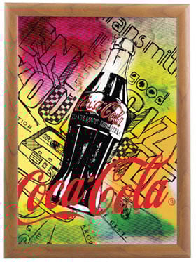 Kliklijst Hout-Look 420 x 594 (A2) profiel 25 mm