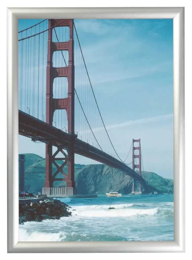 Kliklijst Aluminium 420 x 594 (A2) profiel 25 mm