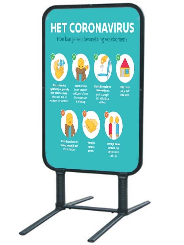 Stoepbord Super | 760 x 1160 mm