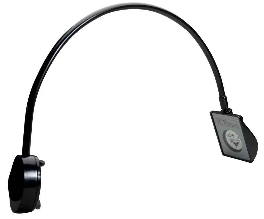 LED Spot A50 ZWART 230V/12W aanlichtbereik 1600x1600mm