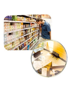 Bewakingsspiegel B100 dia 500 mm