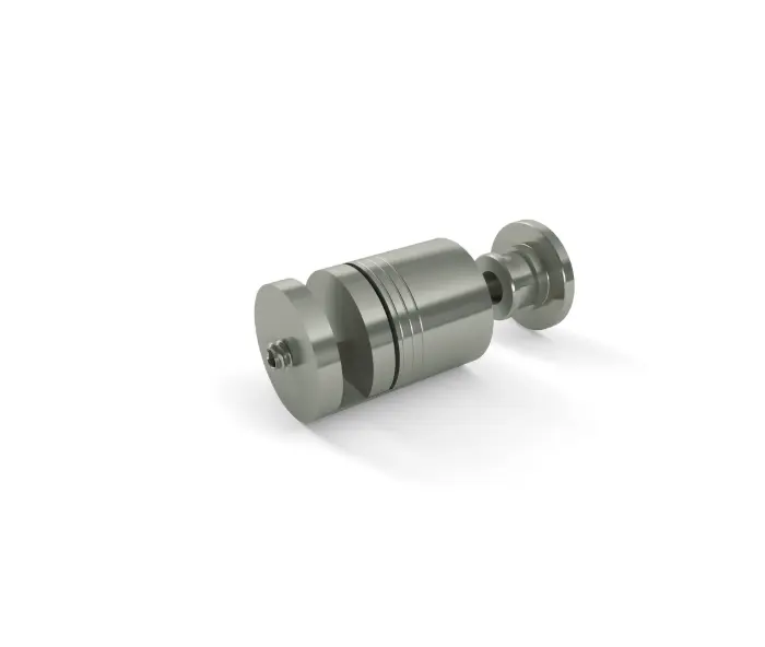 Wandmontage RVS MN17 WA 25mm plaatdikte 4-10mm ZONDER GATEN 