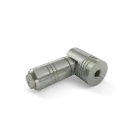 INOX11D Wand kniknok tbv RVS draad