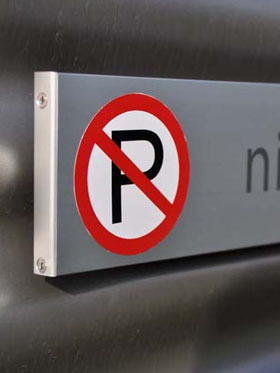 Wandparkeerbord Park | 500 x 100  mm