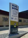 Reclamezuil T200 curved onverlicht 1250 x 3500 mm