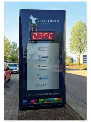Reclamezuil onverlicht T200 plat | 1250 x 3000 mm