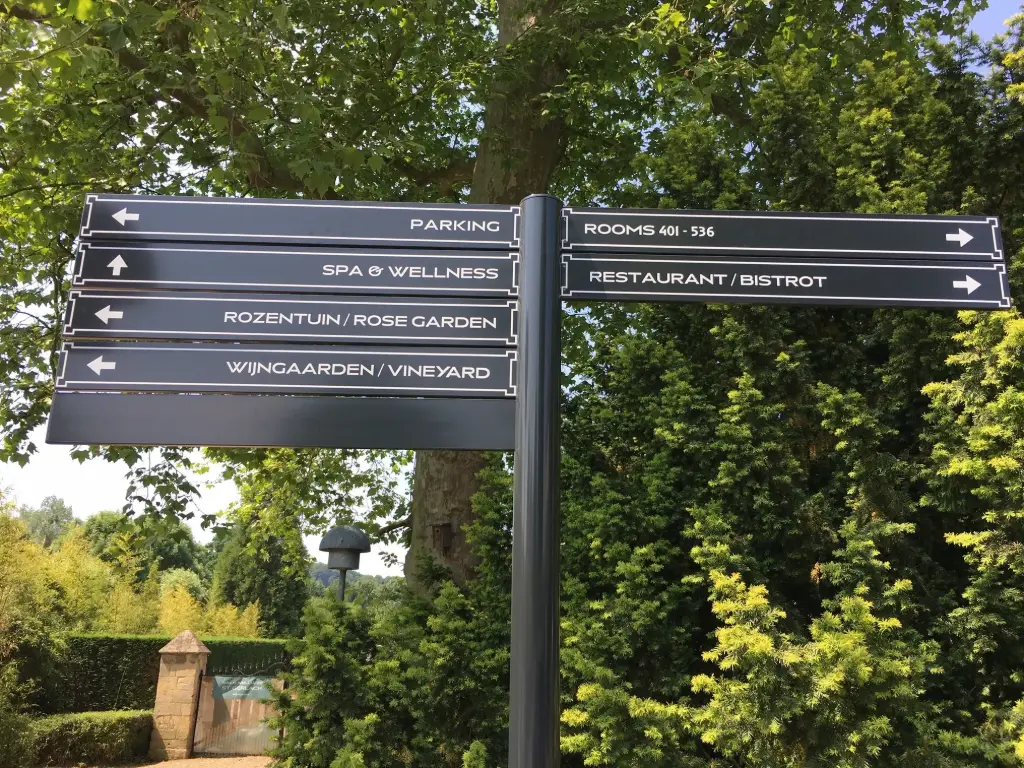 Richtingwijzer S90-4 groefs op maat