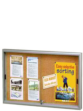 Informatiekast Classic Schuifdeur | 2300 x 1050 x 60 mm