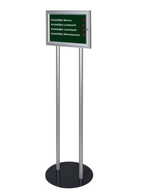 Informatiekast Tradition op voet | 550 x 750 x 29 mm