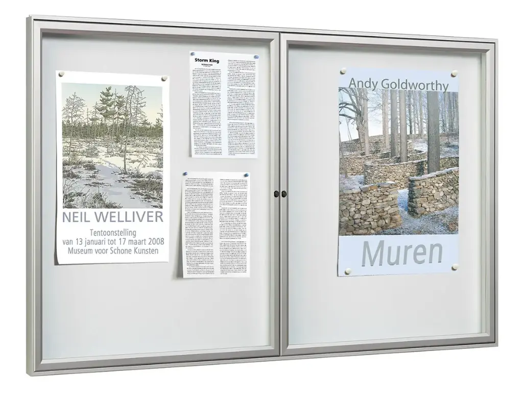 Informatiekast Tradition Dubbeldeurs 1200 x 750 x 30 mm