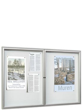 Informatiekast Tradition Dubbeldeurs | 1400 x 1050 x 30 mm