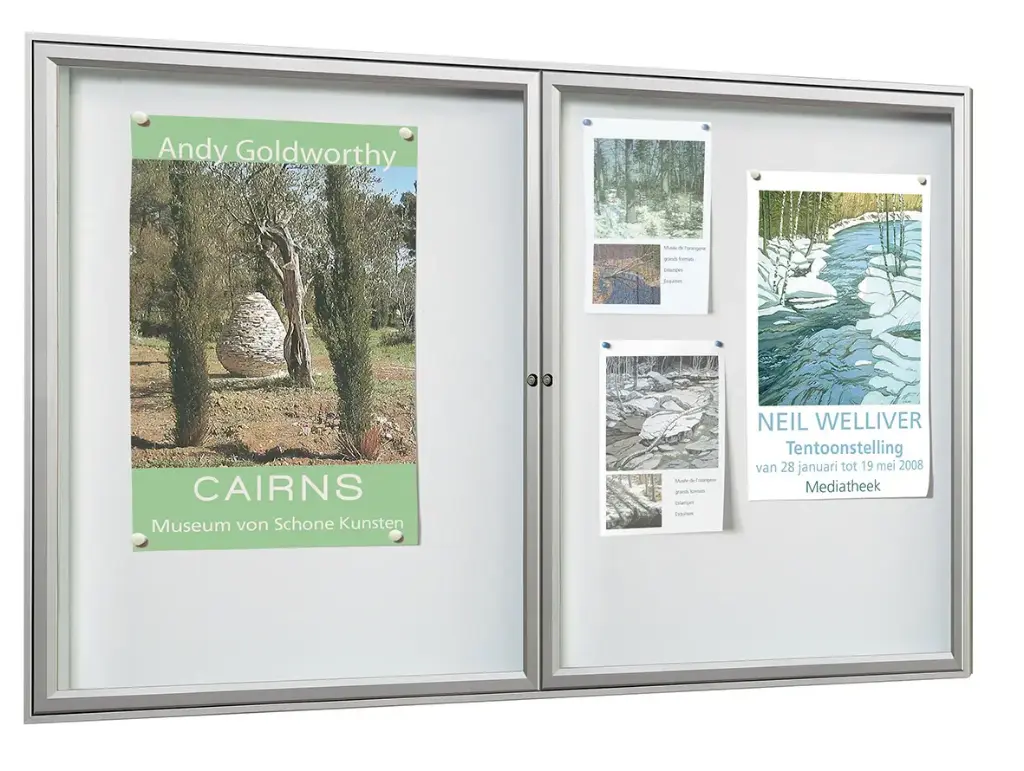 Informatiekast 1000 Dubbeldeurs 1800 x 1050 x 75 mm (2xA1)