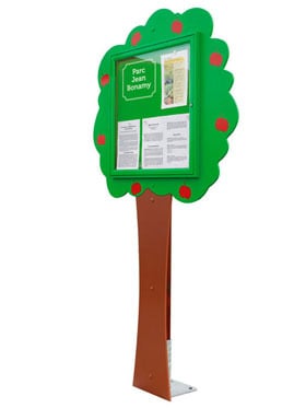 Thema Informatiekast Boom 750 x 750 x 29 mm (wandmontage)