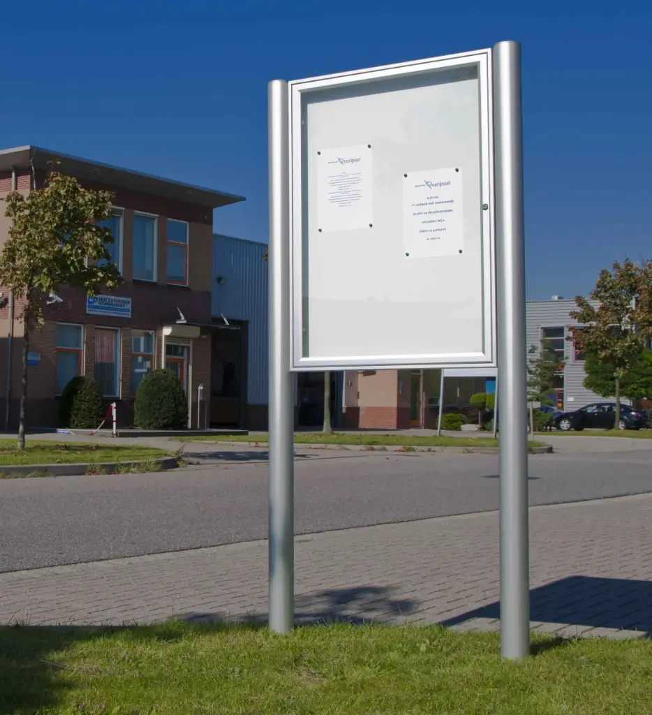 Informatiekast Classic Vrijstaand 1000 x 1350 x 58 mm