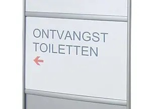 Binnenzuil Sjiek 1 x A4 -extra sectie