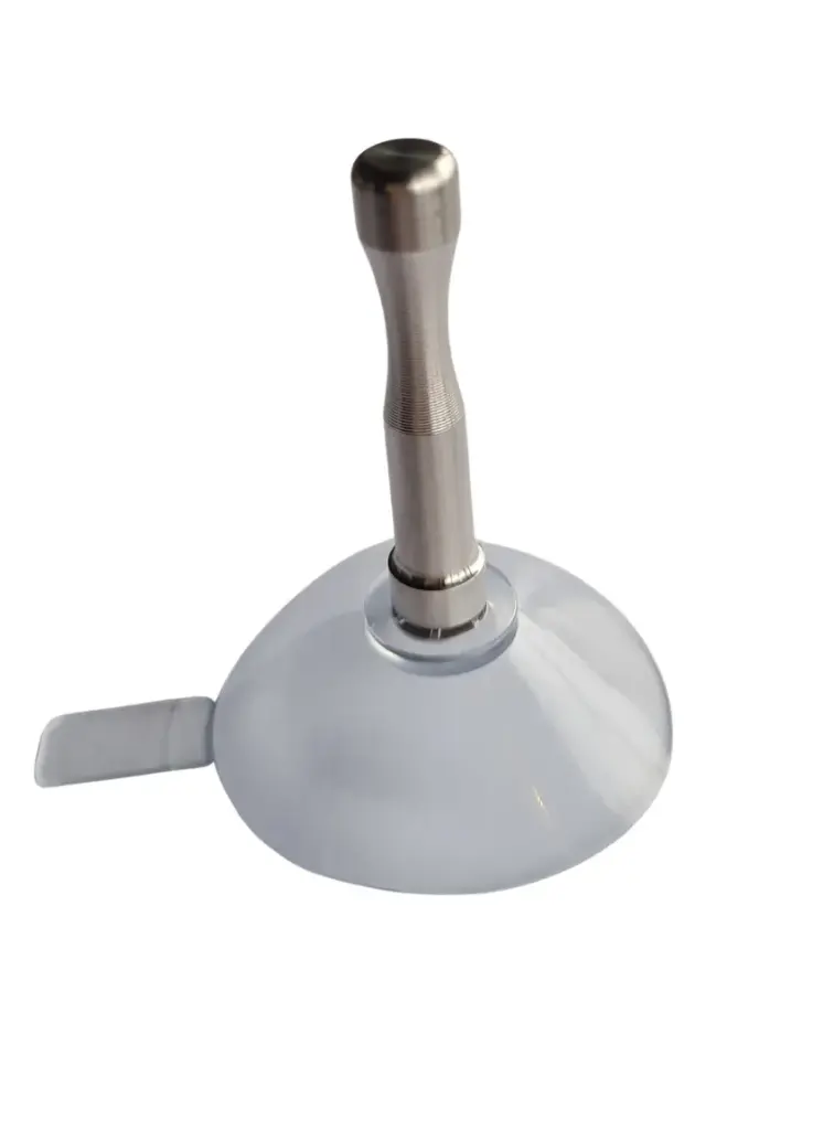 Zuignap luxe 50mm met RVS handvat