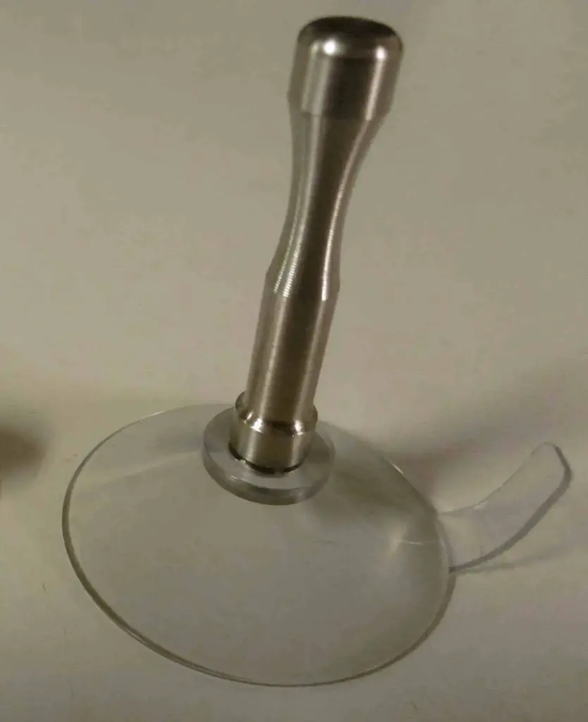 Zuignap luxe met RVS handvat