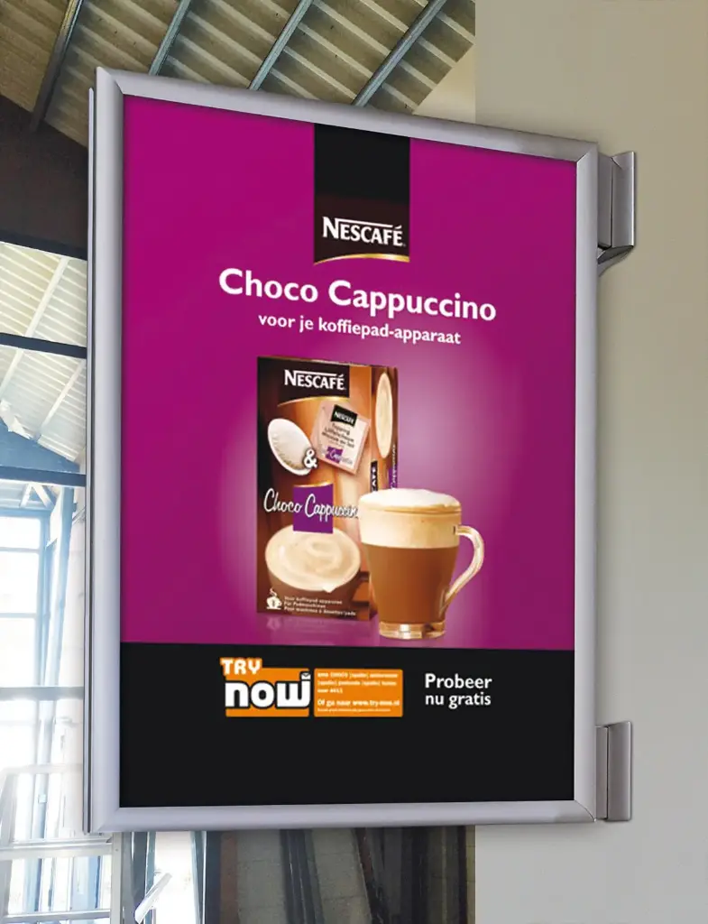 Kliklijst Haaks 420 x 594  (A2) profiel 20 mm