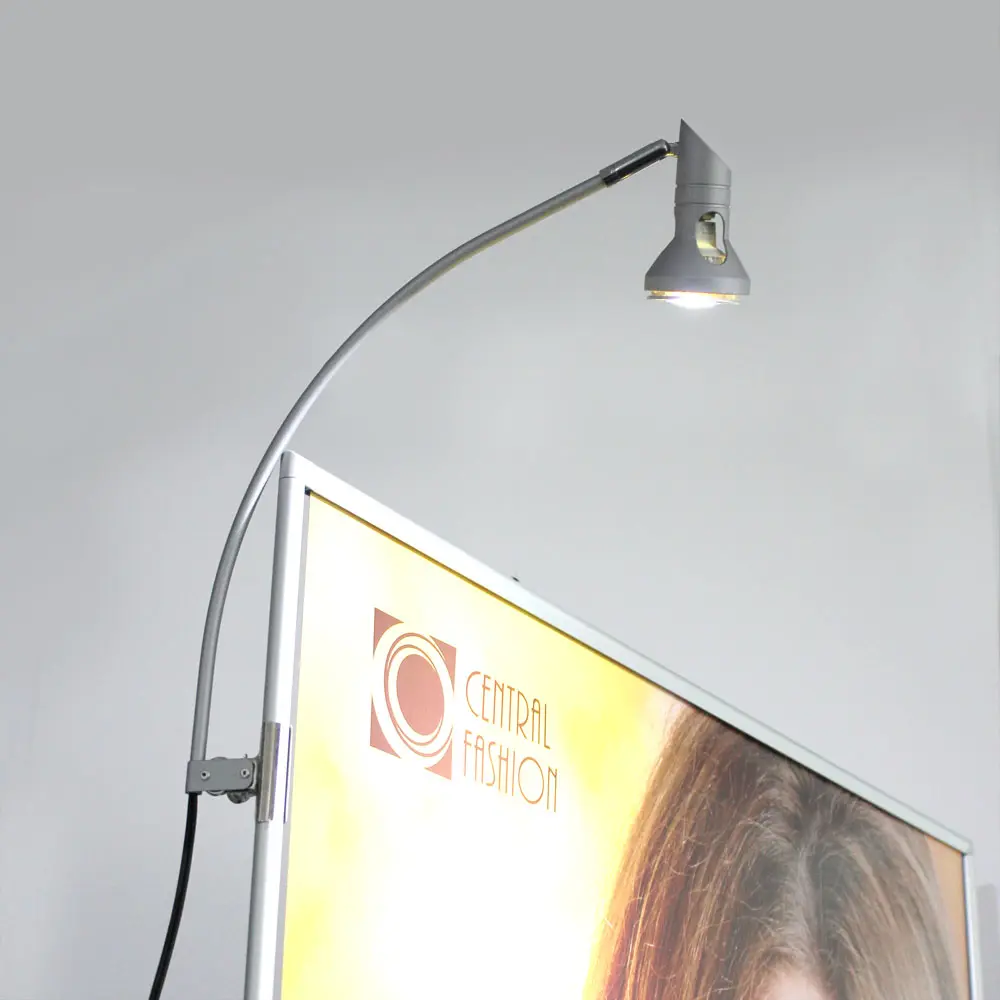 Lamp tbv Stand Up banner 