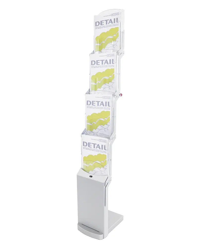 Folderstandaard Real Bianco Wit 4 x A4