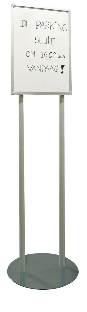 Truf met whiteboard emaille 450 x 600 mm