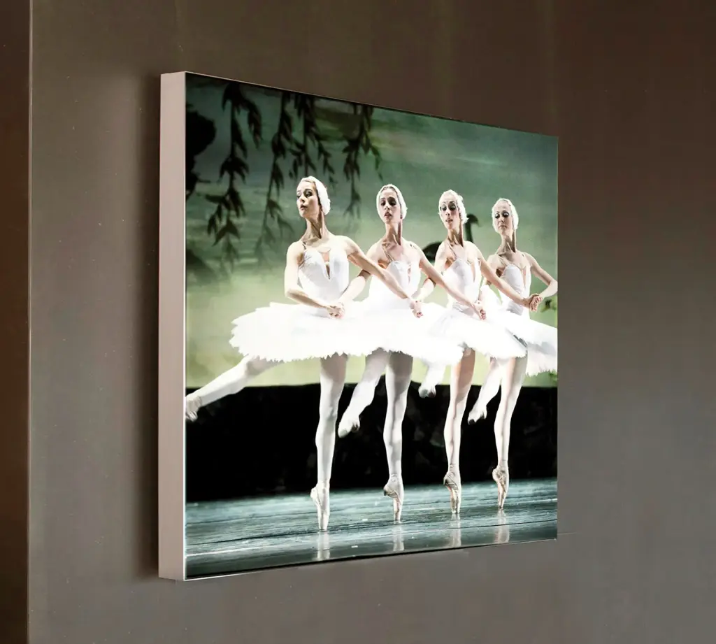 Spanframe E-tex verlicht op maat