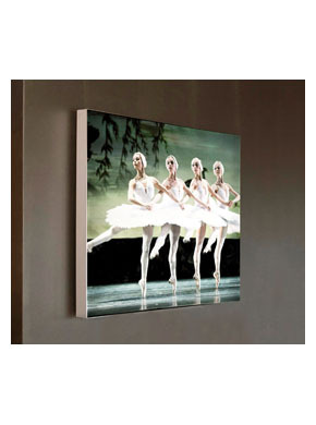 Spanframe E-tex verlicht op maat