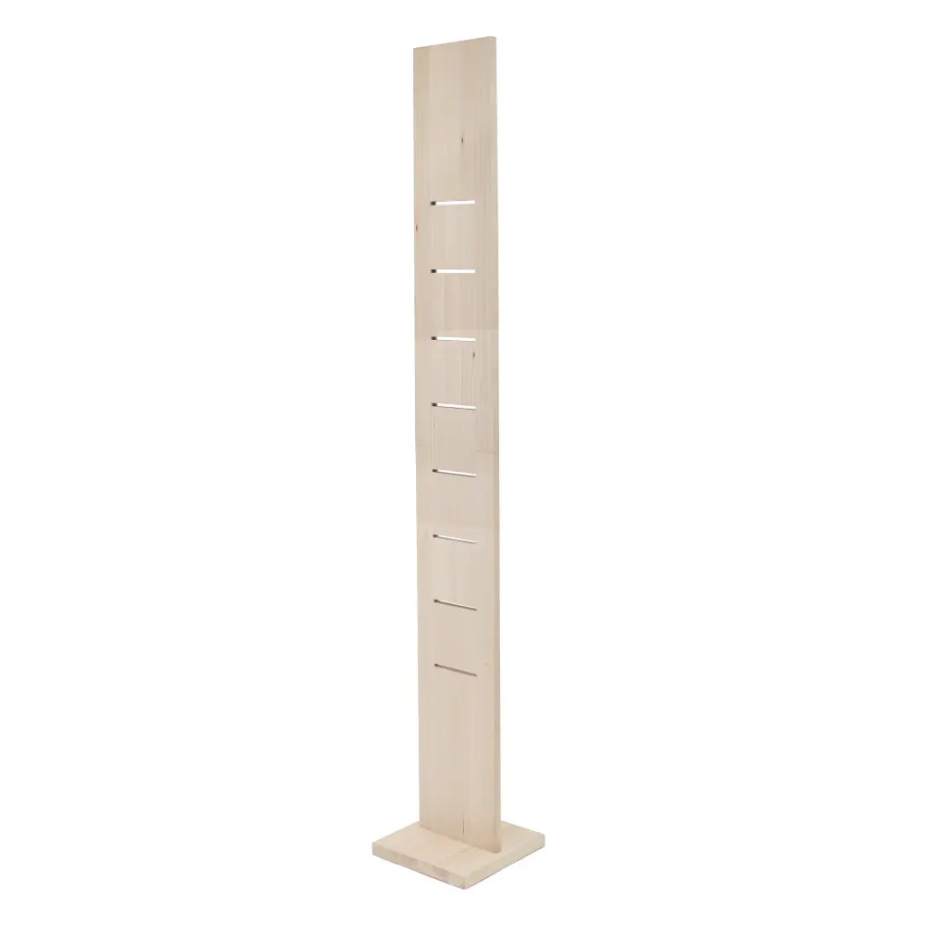 Houten folderdisplay Woeco 1930 mm