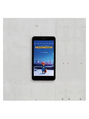 Wandscherm Touch | 43 inches