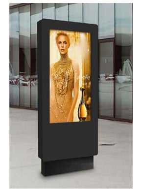 Vrijstaande zuil Tox | 65 inches mm