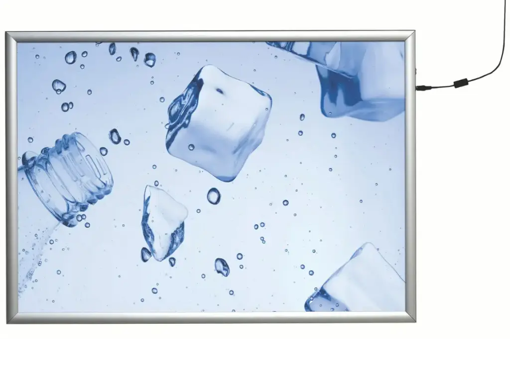 Verlichte Kliklijst Dubbelzijdig 594 x 420 mm (A2 LIGGEND)