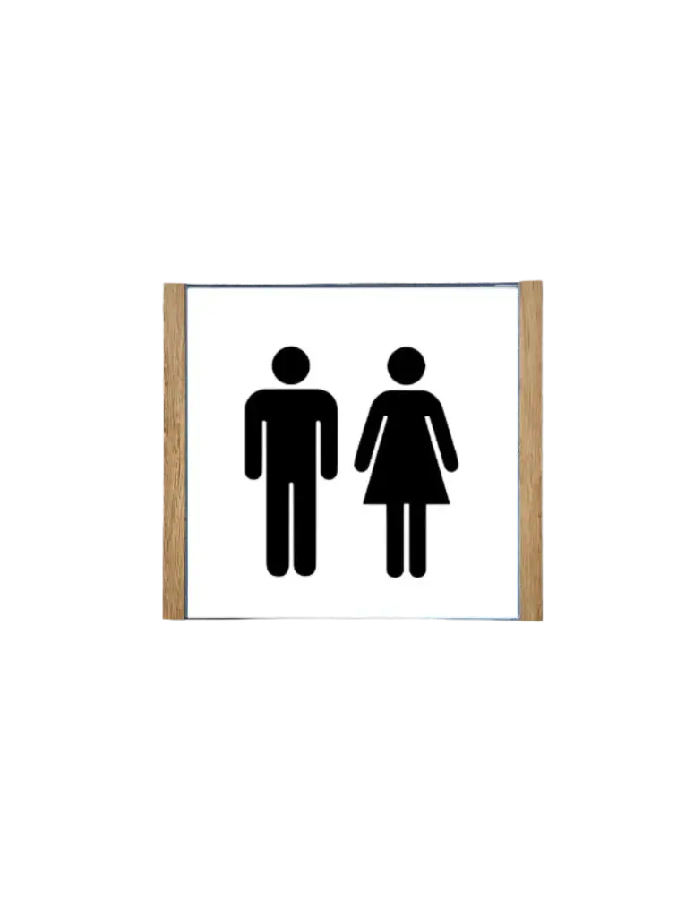 Wandbord H (Hout) 105 x 149 mm A6 STAAND