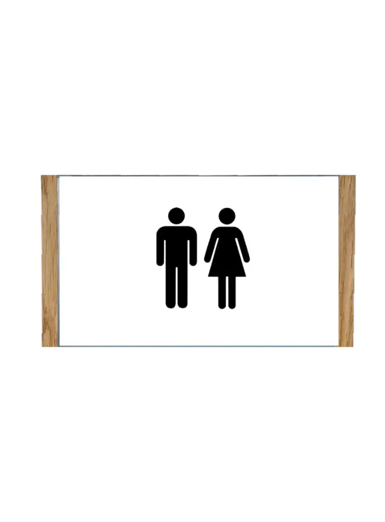 Wandbord H (Hout) 297 x 210 mm A4 LIGGEND