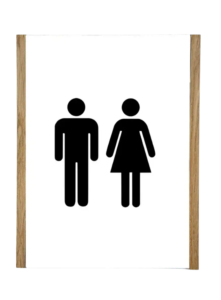 Wandbord H (Hout) 149 x 210 mm A5 STAAND  