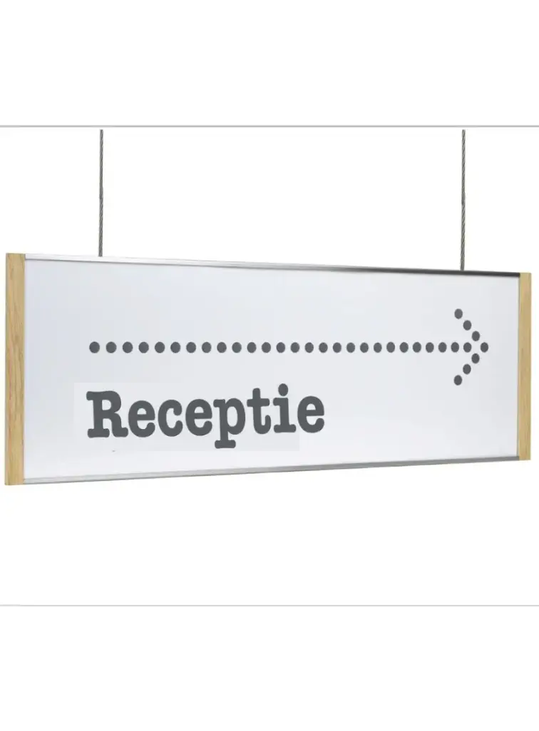 Hangbord H (Hout) 594 x 149 mm